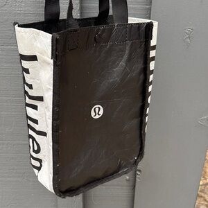 lululemon athletica Black and White Carry Bag